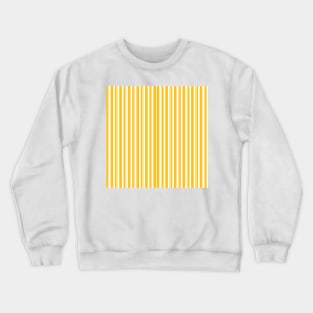 Dapper Stripes, Yellow Crewneck Sweatshirt